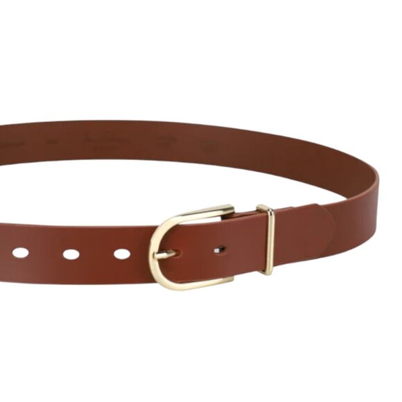 NEW Sam Edelman Leather Belt | Brown - Picture 3 of 5